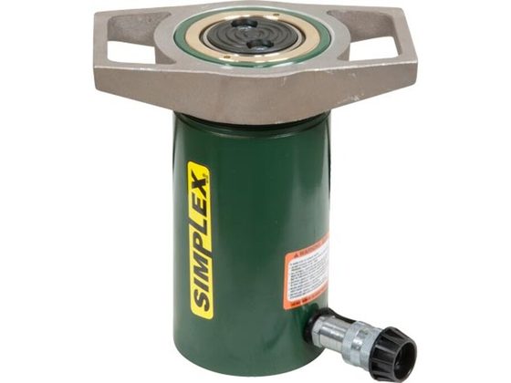 Simplex R556 hydraulic cylinder, 55 ton capacity, 6.19 in stroke