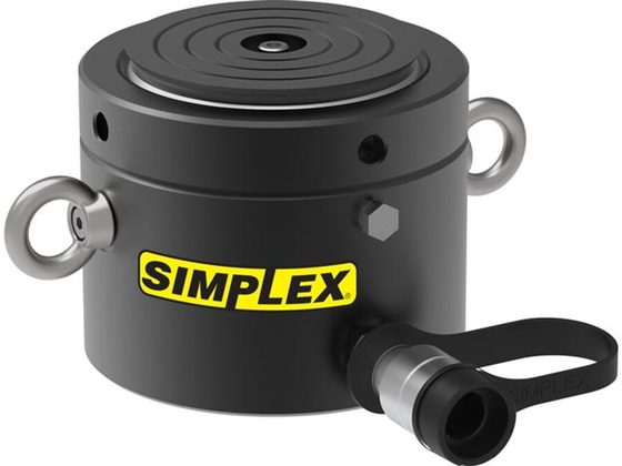 Enerpac RLL1002 low-profile pancake cylinder, 104 ton capacity, 1.77 in stroke